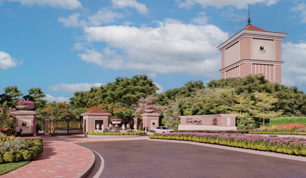 Prestige Crystal Lawns Front View