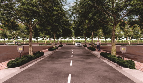 Prestige Crystal Lawns Parking Area